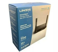 Linksys - Max-Stream AX1800 Dual-Band Mesh Wi-Fi 6 Router - Black MR7350 picture