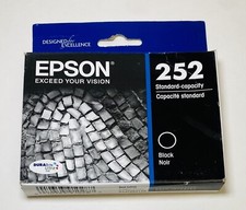 New EPSON T252 DURABrite Ink Standard Capacity Black Cartridge T252120-S picture