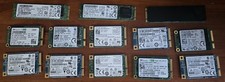 QTY 10 – 128GB/256GB/512GB MSATA & QTY 3 – 256GB M2 SATA HARD DRIVES picture