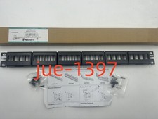 Panduit NKFPL24Y NetKey 24-Port 1U Modular Keystone Patch Panel  picture