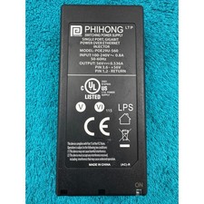 Phihong POE29U-560 Gigabit PoE Injector 56V 0.536A Power Supply Black picture