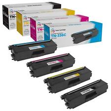 LD Compatible Toner Cartridge Replacement for Brother TN336 (B, C, M, Y, 4-Pk) picture