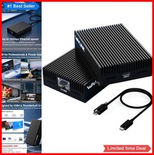 USB4 to 10Gbps Ethernet Adapter USB-C Thunderbolt 3 4 5 Aluminum for NAS 4K picture