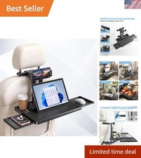 Car Seat Tray Table, Portable Travel Desk Compatible with Laptops picture