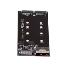 SlimSAS to NVME SSD Adpater,SFF-8654 8i 1 to 2 PCIe SFF-8654 8i to NVME picture