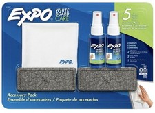 EXPO Whiteboard Care Accessory Pack for Dry Erase Markers, 5 Count picture