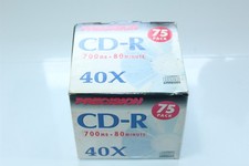 Compact Disc CD-R 700MB - 80 Minute 40X Pack of 75 Factory Sealed by Precision picture