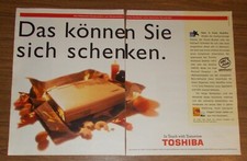Rare Advertising TOSHIBA SATELLITE 110CS 200CDS Laptops Portable Computer #2 1996 picture