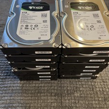 Box Of 12 ST4000NM0115 Seagate Exos 7E8 4TB SATA Enterprise Hard Drives picture