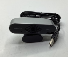 (QTY 2) Depstech 1080P Full HD USB Webcam Microphone Stand Black picture