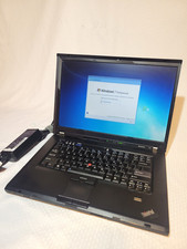 Lenovo ThinkPad T61 Laptop Core 2 Duo Windows 7 Charger Tested Working picture