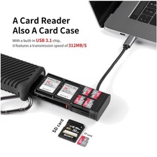 High-Speed Type-C SD/Micro SD Card Reader Case picture