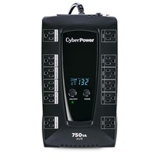 AVRG750LCD Intelligent LCD UPS System, 750VA/450W, 12 Outlets, AVR, Compact picture
