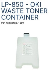 Oki Okidata LP-850 Waste Toner Bottle for Teriostar LP Models 1030, 1040 picture