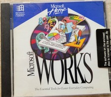 Vintage CD - Microsoft Works, Version 3.0, 1994 picture