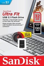 SanDisk 32GB 32G CZ430 Ultra Fit USB 3.1 Nano Flash Pen Drive SDCZ430-032G picture
