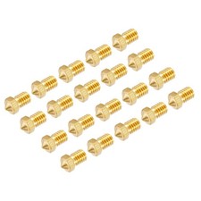 20PCS 0.1mm Extruder Nozzles Head Brass picture