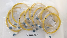 Qty 10 Single Mode Fiber LC to LC 5M/16ft OS2 Patch Cable Duplex 9/125um picture