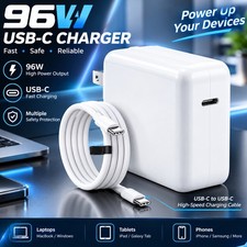 NEW 96W-30W 20V USB-C Type-C AC Adapter Charger for Apple MacBook Air A2337 M1-2 picture