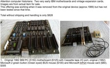 IBM vintage working motherboards and expansion cards  picture