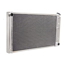 4 Rows Core Aluminum Radiator Compatible with Chevy Chevelle 1968-1972 picture