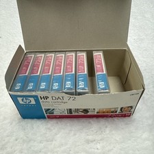 Lot of 7 HP C8010A  DAT 72 GB Data Tape Cartridge -  New Sealed picture