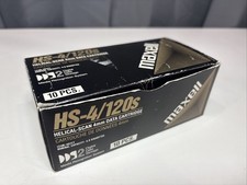 Maxell HS-4/120s Helical-Scan 4mm Data Cartridges - NEW SEALED - 10 PCS. picture
