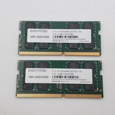 GOFATOO 32GB 2x16GB DDR4 3200MHz PC4-25600 260-Pin SODIMM Laptop RAM Memory Kit picture