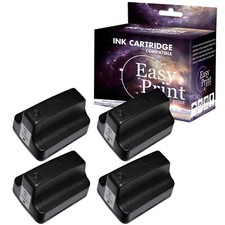 4PK replace for HP 02XL Ink Cartridge for PhotoSmart 3108 3110 C7288 (Black) picture