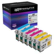 Speedy Reman Epson 127 Extra High Yield Ink 2 Cyan, 2 Magenta, 2 Yellow picture