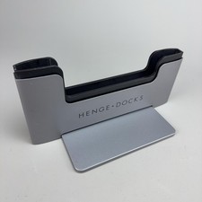 Henge Docks Vertical Docking Station USB-C 15in MacBook Pro Silver - Tested picture