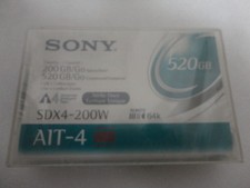 Sony Tape Cartridge SDX4-200W AIT-4 520GB 200GB AIT4 Brand NewFactory Sealed picture