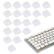 20Pcs XDA Profile Keycap Set PBT Mechanical Numeric Keypads, Light White picture