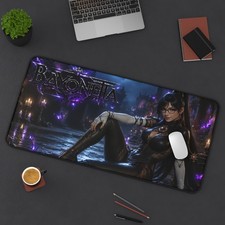Bayonetta Mouse Pad, Large Gaming Mat, Keyboard Desk Pad, Gamer Decor picture