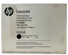 New Genuine HP CE255JC Black Toner Cartridge Box LaserJet Pro MFP M521 picture