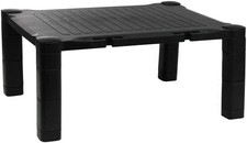 Halter Ergonomic Design Desk Monitor Stand with Adjustable Feet Black 1 Pack picture
