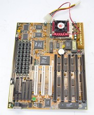 Vintage M-Tech MTI R533 Motherboard 1997 32MB Ram, AMD-K5-PR133 CPU - Tested picture
