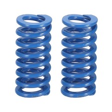 uxcell 2 Pcs Blue Compression Springs, 3/4