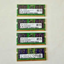 SK Hynix, Samsung 16GB PC5-5600 Laptop Memory (LOT of 4) picture