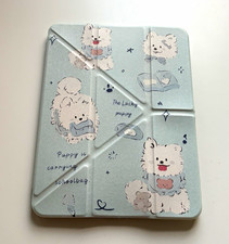 Cute Cartoon Puppy iPad Case 10.9 inches with Pencil Holder picture