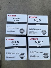 4 Pack Genuine Canon GPR-17 0279B003AA 5070 5570 6570 Toner  picture