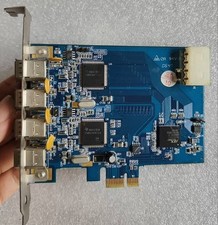 1PC Used IOI FWX2-PCIE10 Rev:1.1 1394A Card by DHL/Fedex shipping picture