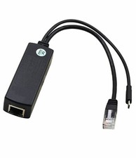 Active PoE Splitter Power Over Ethernet 48V to 5V 2.4A Micro USB 4 Raspberry Pi picture