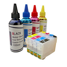 Eco Solvent Water Based Ink, T126 Cartridges for Epson WF-3520 WF-3540 Printers picture
