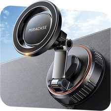 for MagSafe Car Mount[3800gf Strong Magnet & 90+LBS Suction Base]Magnetic Phone picture