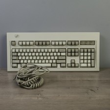 IBM Model M Clicky Vintage Mechanical Keyboard 1391401 QWERTY PS2 | Tested picture