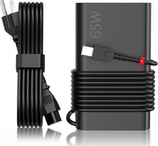 New Slim 65W USB C Laptop Charger for Lenovo Thinkpad Yoga Chromebook Computer T picture