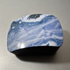 Wireless Optical Mouse Blue Marble Top Black Base On/Off Switch MPN ZV103118 picture