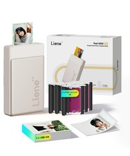Liene Pearl N200 Pro Portable AI Photo Printer Gold Thermal Dye Sublimation picture
