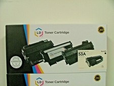 LD Q7553A 53A Black Toner Cartridge HP Printer picture